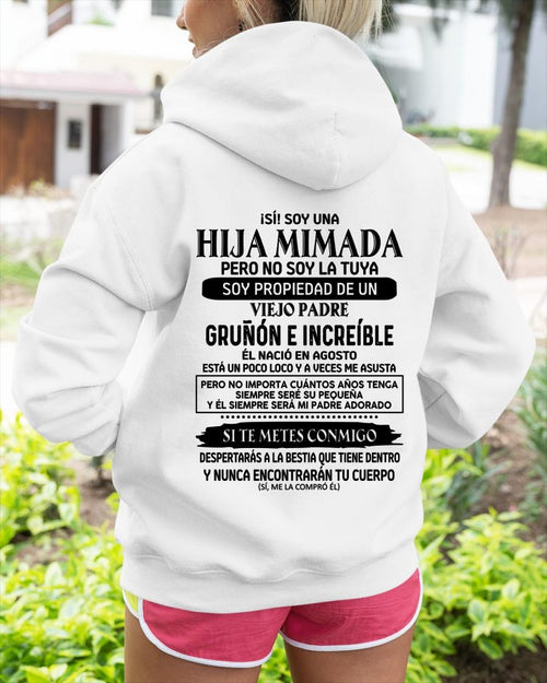 Agosto - Padre increíble nacido en agosto - Regalo perfecto para tu hija - T08 (SKU05-91-08)