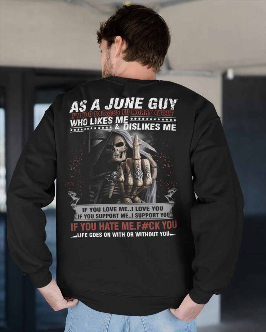 BADASS JUNE GUY SKULL SHIRT - NTTD06 (SKU08-11-06)