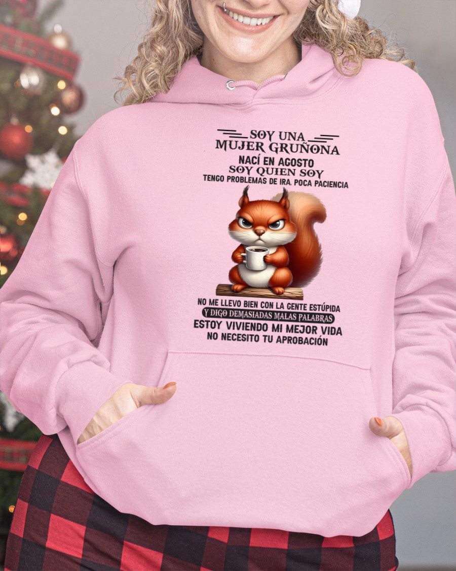 AGOSTO - MUJER GRUÑONA - REGALO DE CUMPLEAÑOS PARA MUJERES - NTTD08sp (SKU09-36-08)