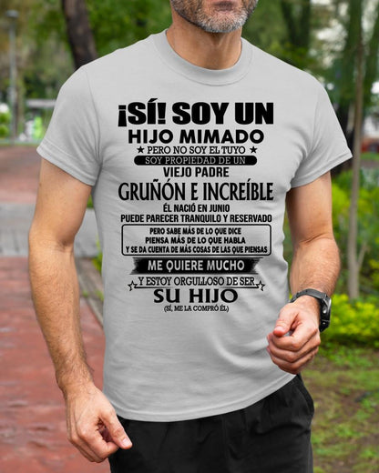 (Junio) Padre Increíble - Regalo especial para hijo - T06 (Sku.tbn07-06)