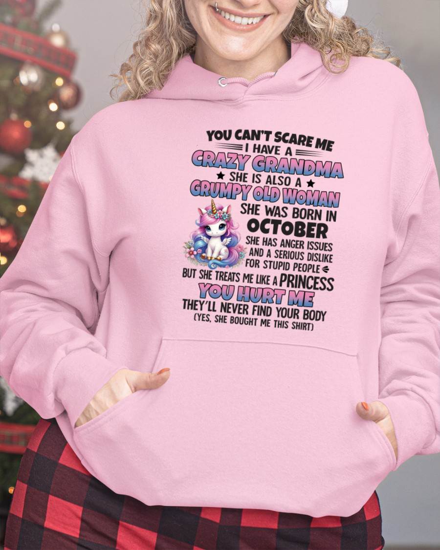 OCTOBER - YOU CAN'T SCARE ME - GIFT FROM GRANDMA - NTTD10 (SKU09-106-10)