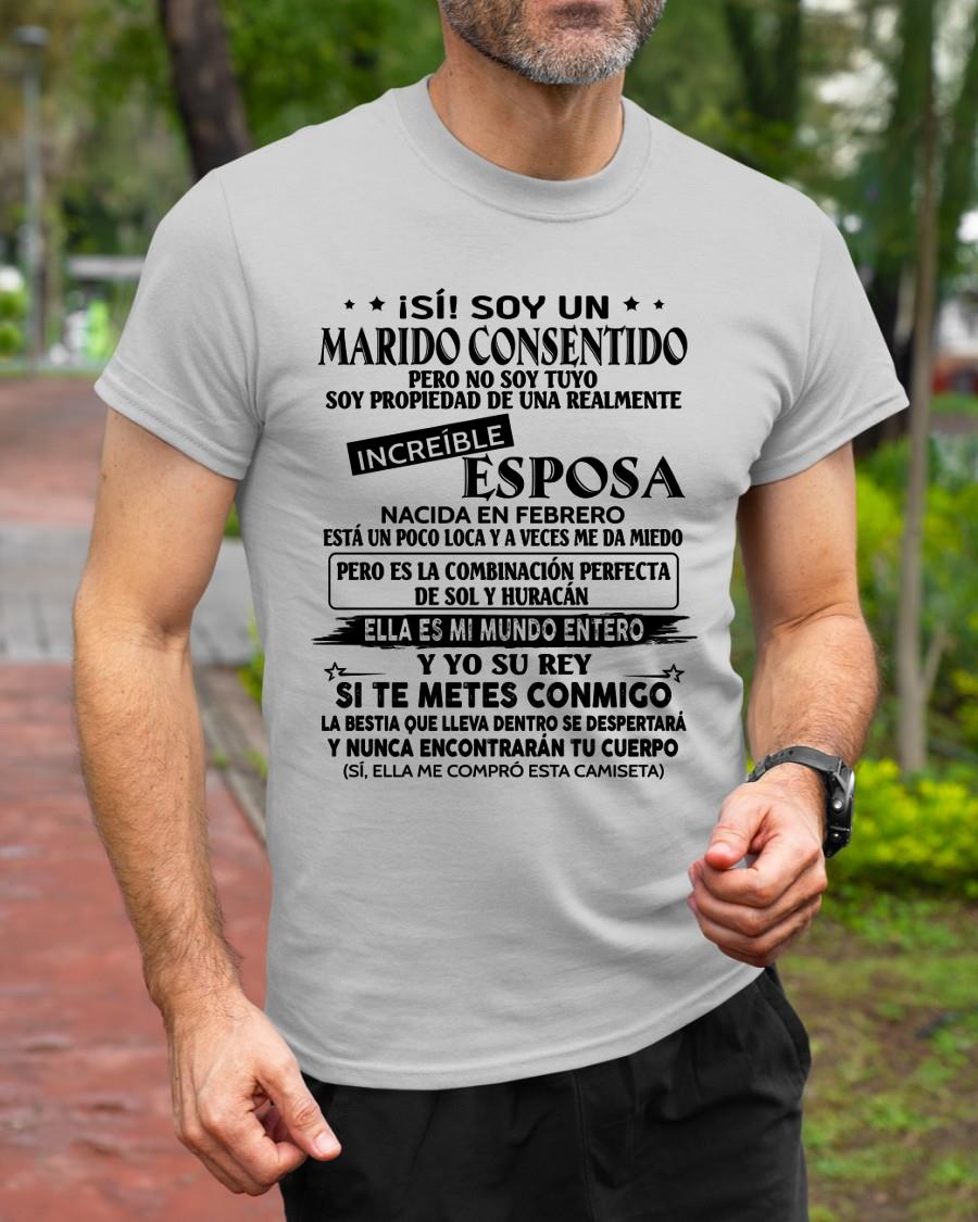 Febrero Esposa - Regalo especial para Marido - T02 (Sku.tbnA4)