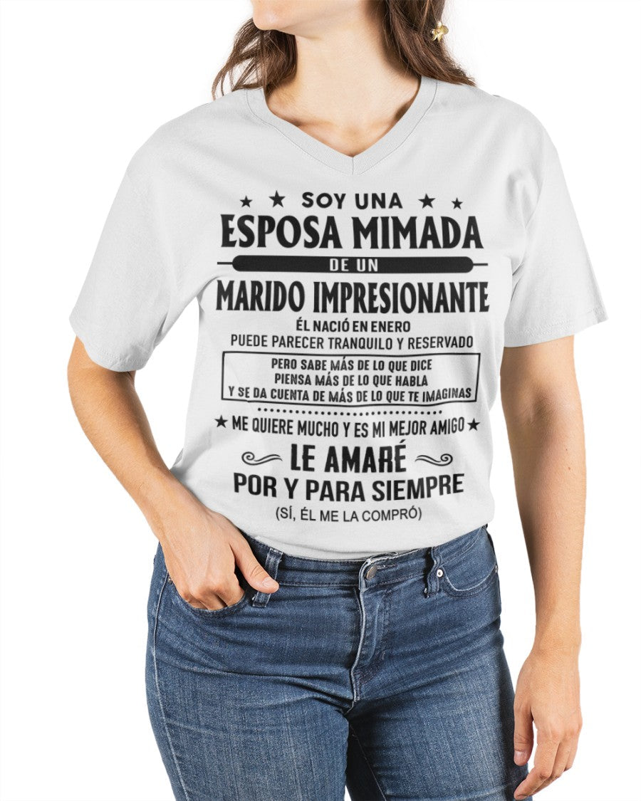 Enero Marido Impresionante - Regalo especial para Esposa - T01 (Sku.Tbn16)