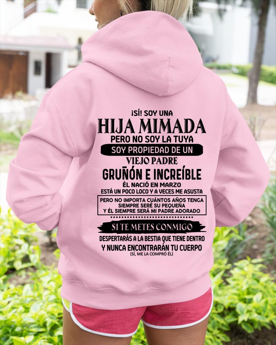 Marzo - Padre increíble nacido en marzo - Regalo perfecto para tu hija - T03 (SKU05-91-03)