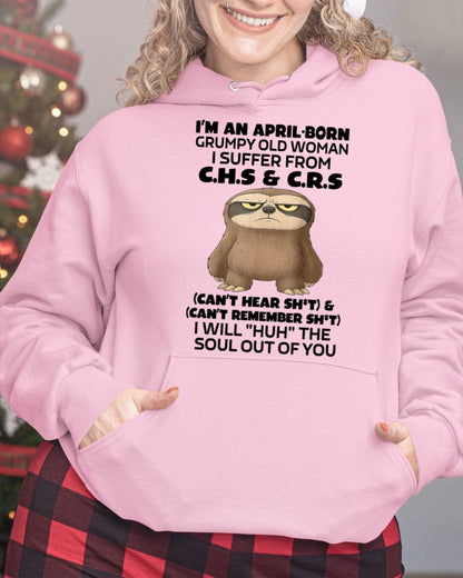 APRIL - GRUMPY OLD WOMAN - BIRTHDAY GIFT FOR WOMEN - NTTD04 (SKU09-21-04)