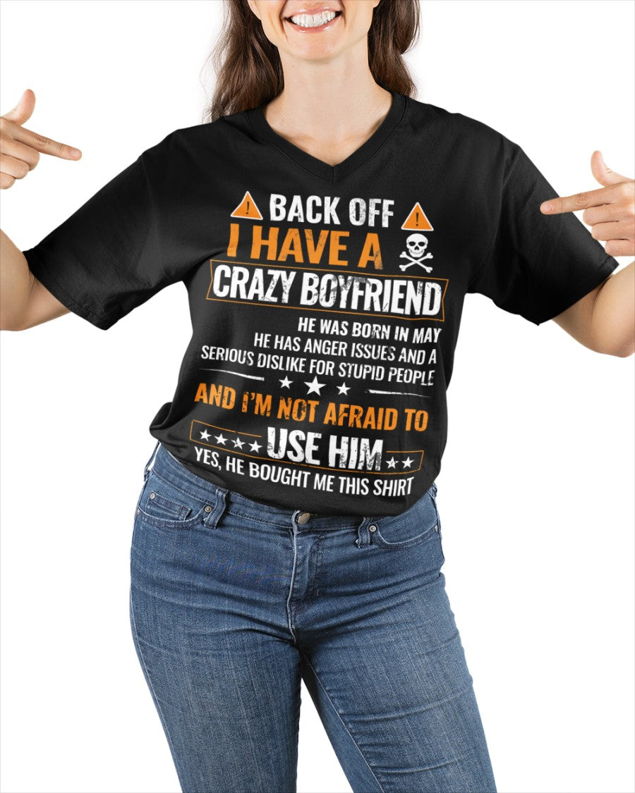 I Have a Crazy May Boyfriend – Gift for Girlfriend NTTD05 (SKU1-TGF-05)