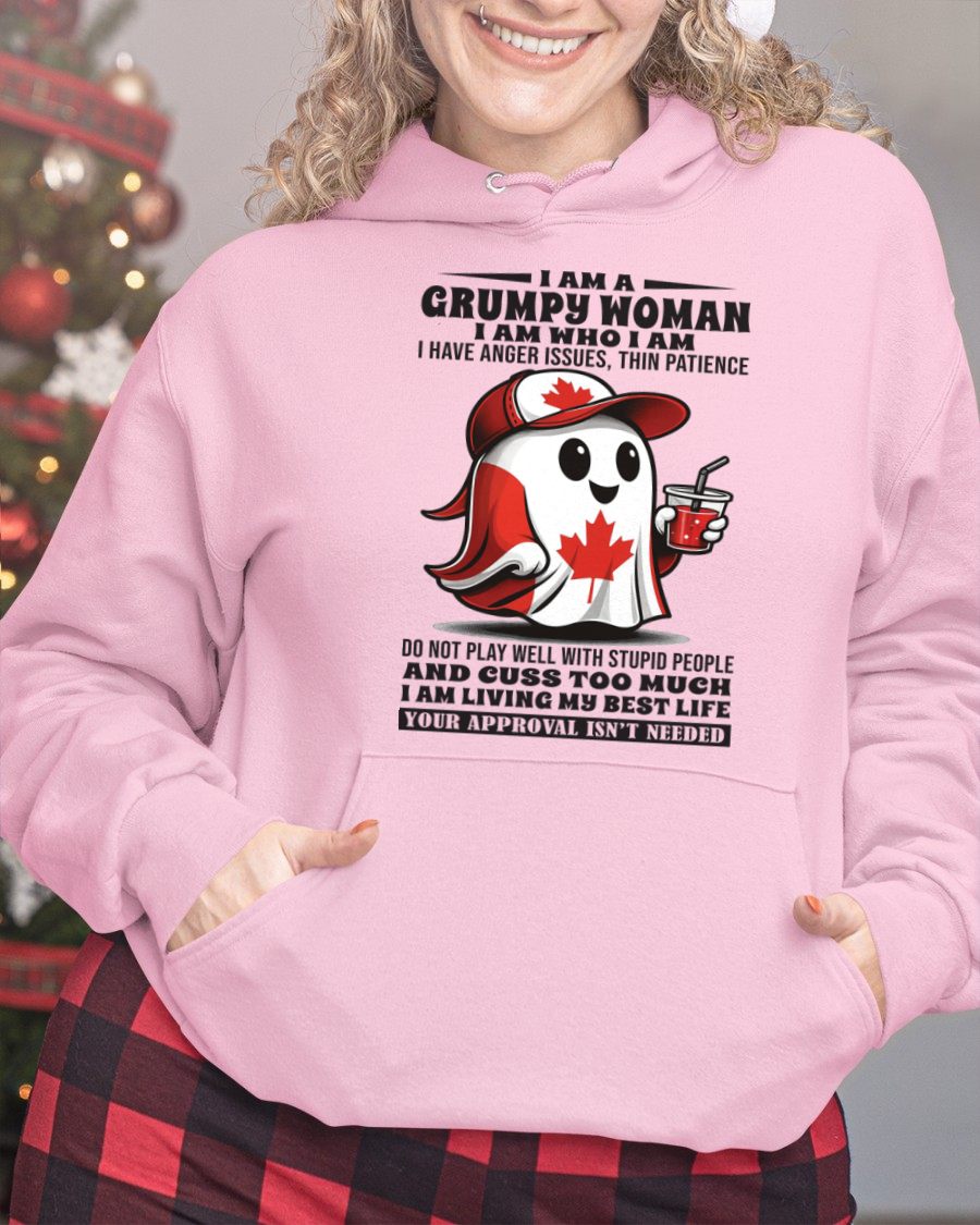 GRUMPY WOMEN IN CANADA - BIRTHDAY GIFT FOR WOMEN - NTTD00 (SKU09-84)