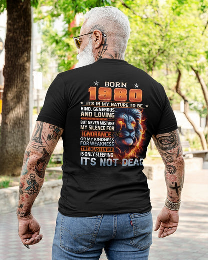 1980 Legend T-Shirt – Kind, Loving, Not Weak Us1980 (SKU70-103-80)