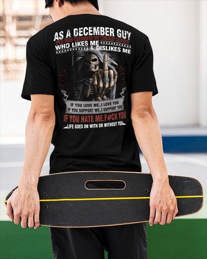 BADASS DECEMBER GUY SKULL SHIRT - NTTD12 (SKU08-11-12)