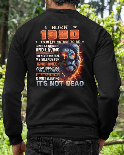 1980 Legend T-Shirt – Kind, Loving, Not Weak Us1980 (SKU70-103-80)