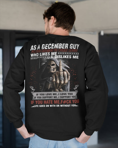 BADASS DECEMBER GUY SKULL SHIRT - NTTD12 (SKU08-11-12)