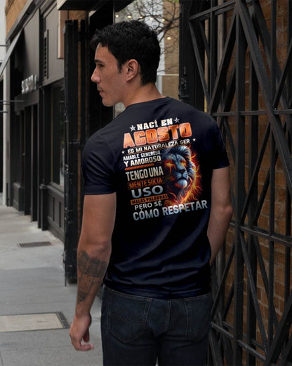 AGOSTO - MENTE SUCIA PERO SÉ RESPETAR - REGALO DE CUMPLEAÑOS PARA HOMBRES - NTTD08sp (SKU10-68-08)