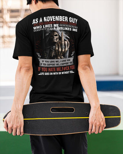 BADASS NOVEMBER GUY SKULL SHIRT - NTTD11 (SKU08-11-11)