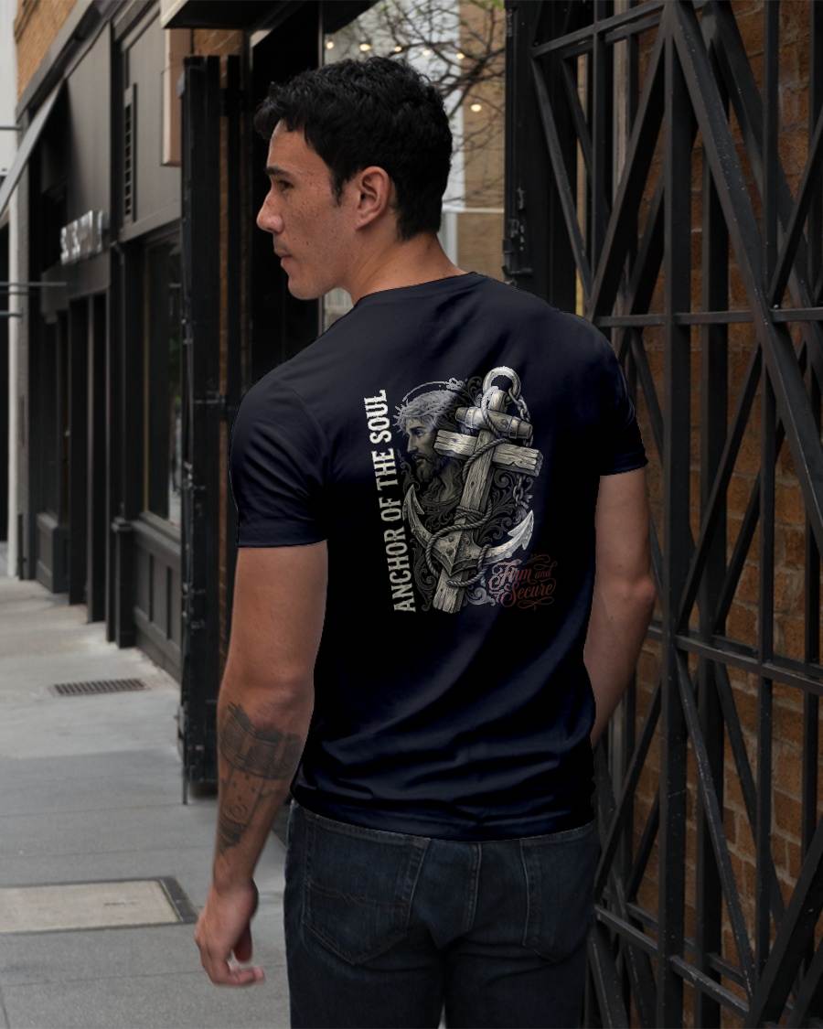 ANCHOR OF THE SOUL - CHRISTIAN T-SHIRT - FOR MEN NTTD00 (SKU2608-139)