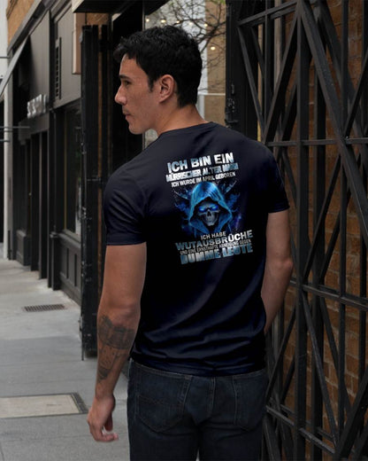 APRIL - MÜRRISCHER ALTER MANN – GEBURTSTAGS-T-SHIRT FÜR MÄNNER - NTTD04 (SKU2605-360-04)