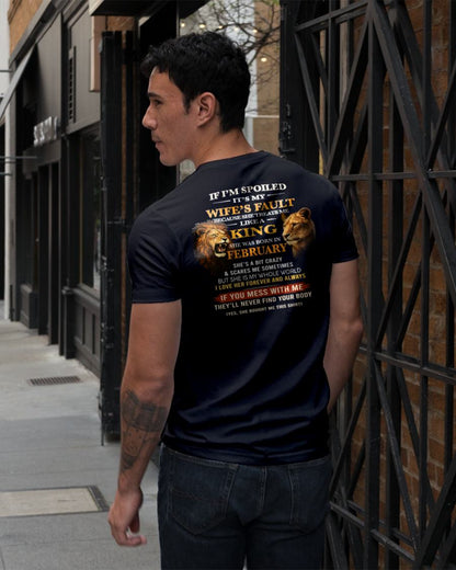 FEBRUARY - SPOILED HUSBAND - GIFT FROM WIFE - NTTD02 (SKU26T-01-60-02)