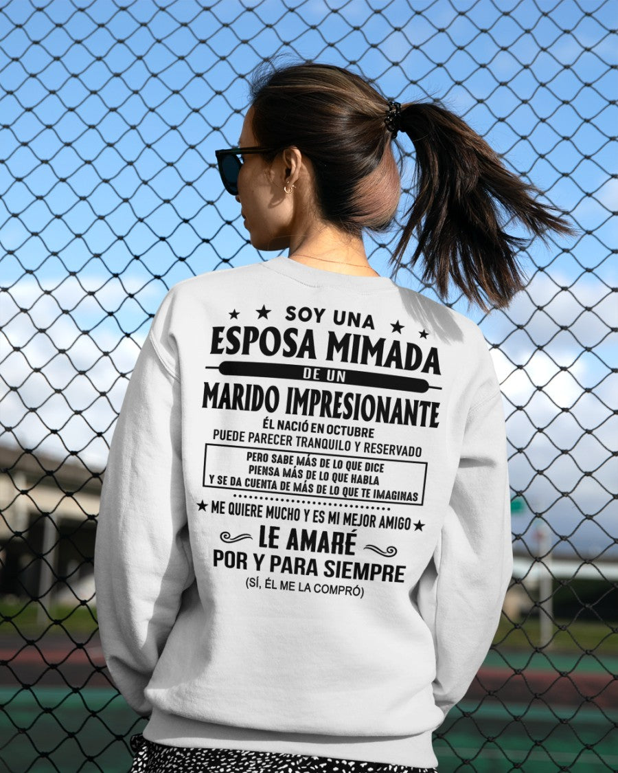 Octubre - Marido impresionante nacido en octubre - Regalo especial para tu esposa - T10 (SKU05-81-10)