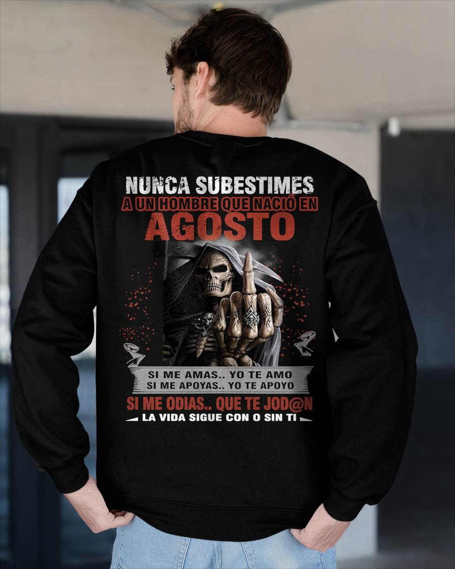 AGOSTO - NUNCA SUBESTIMES - NTTD08sp (SKU08-74-08)