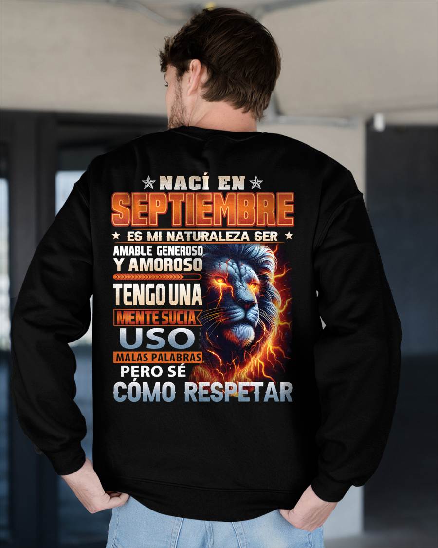 SEPTIEMBRE - MENTE SUCIA PERO SÉ RESPETAR - REGALO DE CUMPLEAÑOS PARA HOMBRES - NTTD09sp (SKU10-68-09)