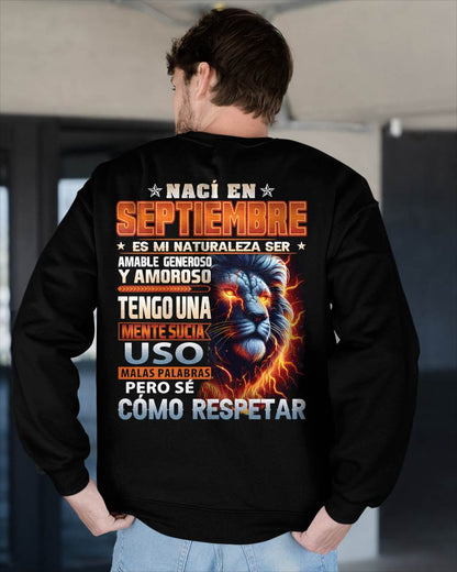 SEPTIEMBRE - MENTE SUCIA PERO SÉ RESPETAR - REGALO DE CUMPLEAÑOS PARA HOMBRES - NTTD09sp (SKU10-68-09)