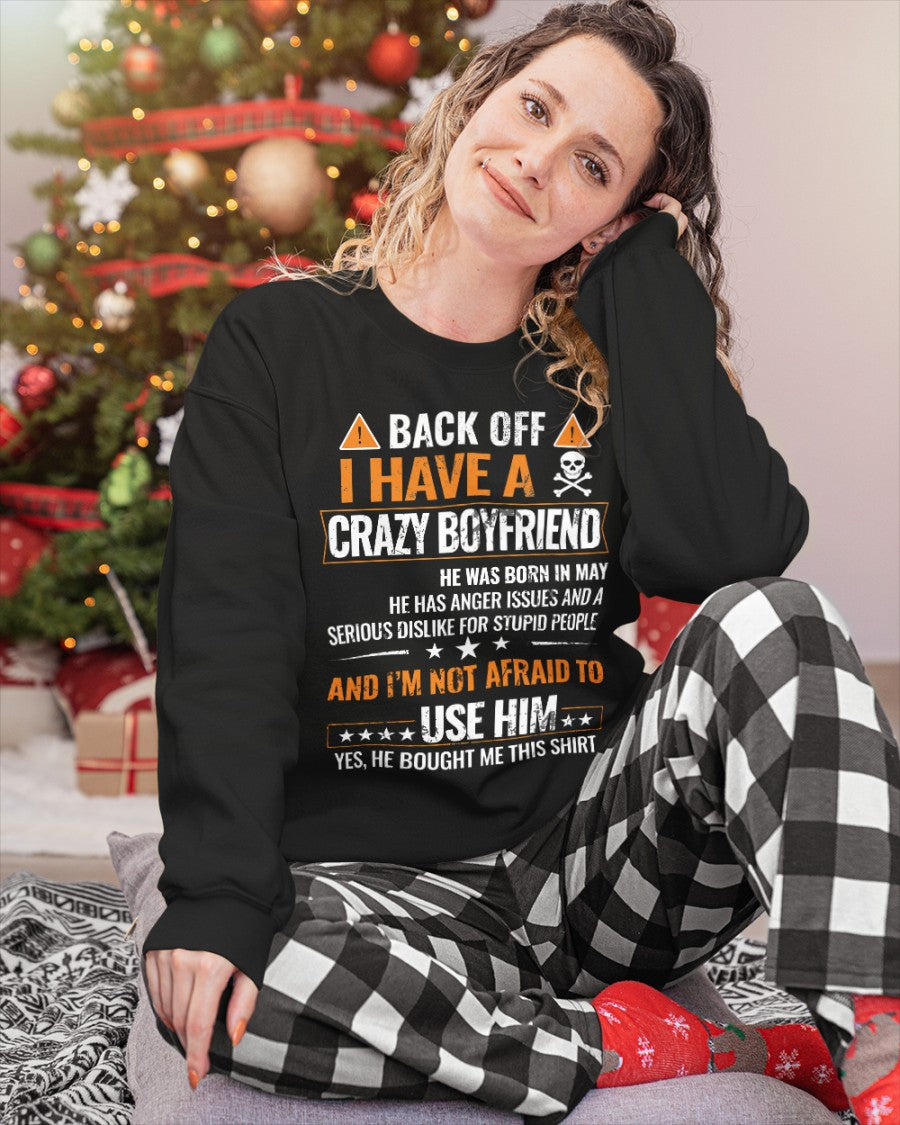 I Have a Crazy May Boyfriend – Gift for Girlfriend NTTD05 (SKU1-TGF-05)