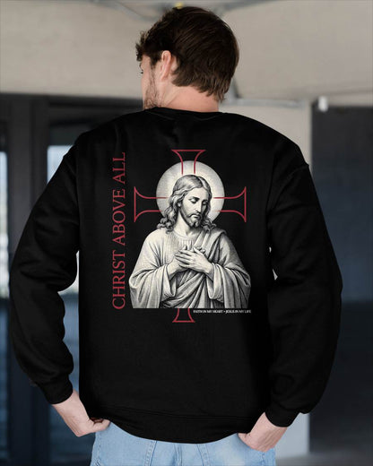 CHRIST ABOVE ALL  - CHRISTIAN T-SHIRT - FOR MEN NTTD00 (SKU2608-137)
