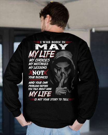 MAY - MY LIFE MY CHOICES - UNIQUE BIRTHDAY GIFT FOR MEN - NTTD05 (SKU08-36-05)