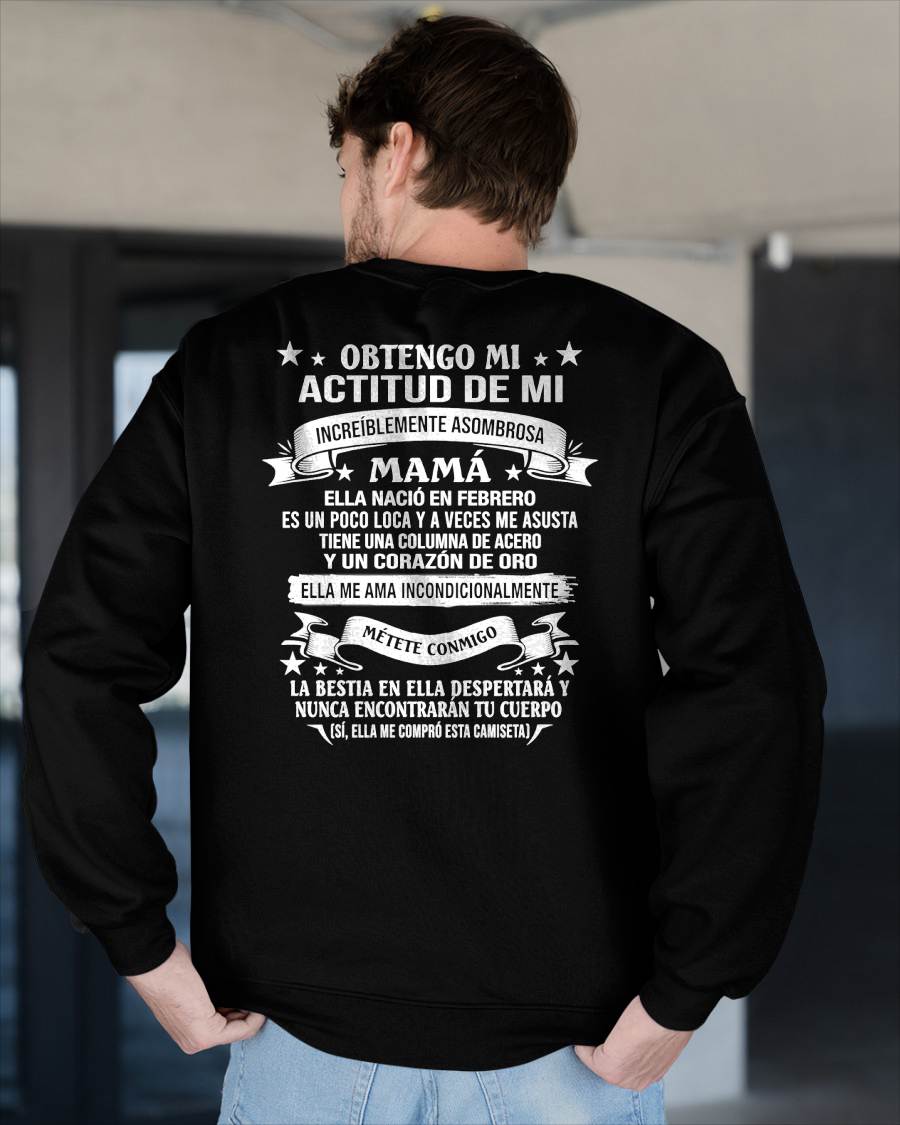 FEBRERO - OBTENGO MI ACTITUD DE MI INCREÍBLEMENTE ASOMBROSA MAMÁ - REGALO DE MAMÁ - spNTTD02 (SKU2603-248-02)