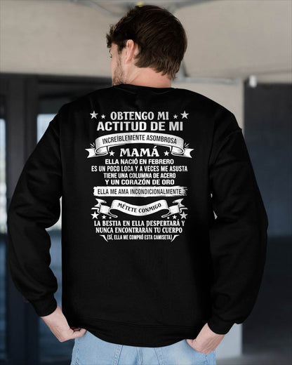 FEBRERO - OBTENGO MI ACTITUD DE MI INCREÍBLEMENTE ASOMBROSA MAMÁ - REGALO DE MAMÁ - spNTTD02 (SKU2603-248-02)