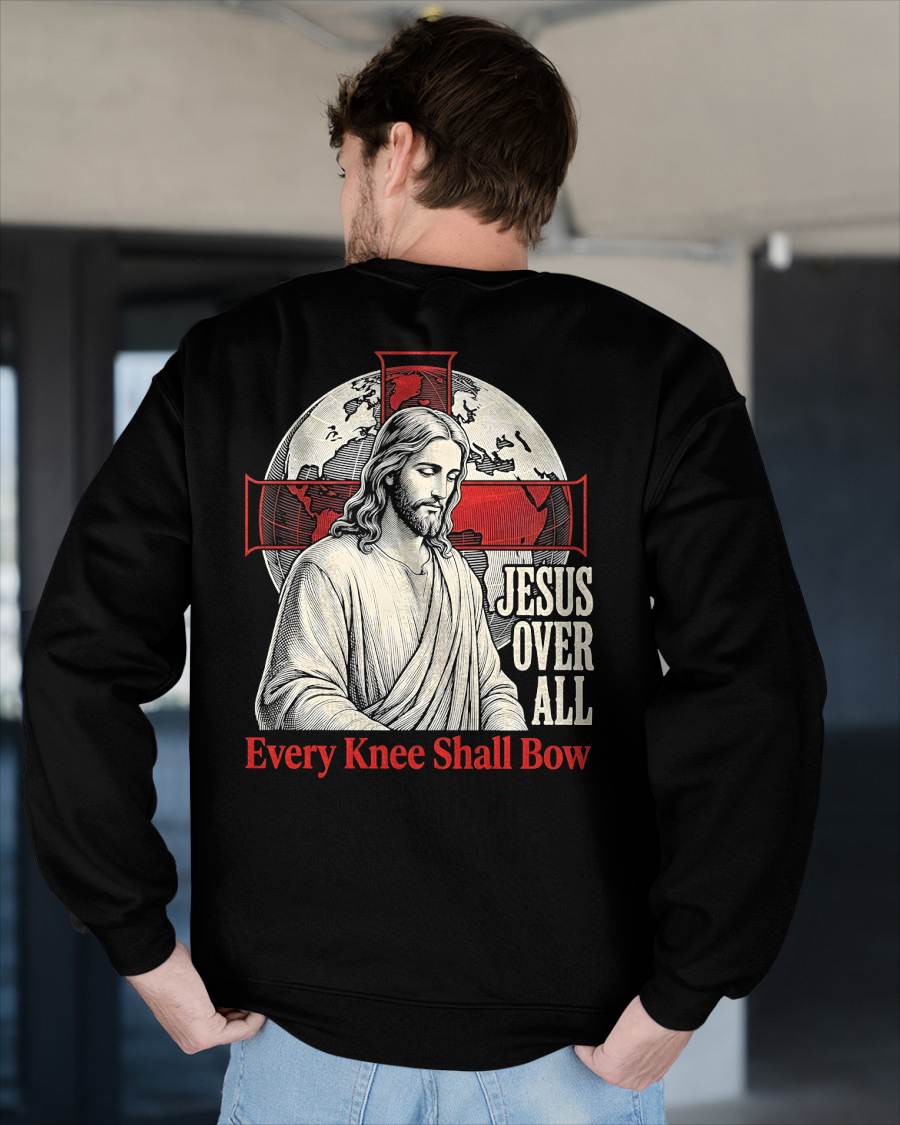 JESUS OVER ALL  - CHRISTIAN T-SHIRT - FOR MEN NTTD00 (SKU2608-138)