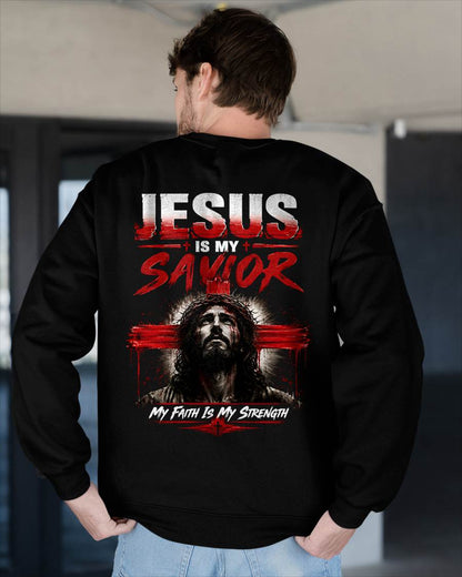 JESUS IS MY SAVIOR - CHRISTIAN T-SHIRT - FOR MEN NTTD00 (SKU2608-74)