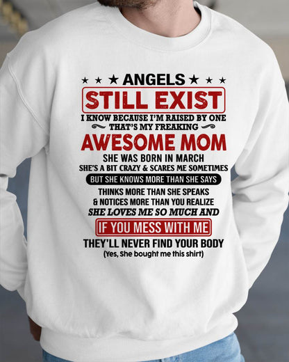 MARCH - ANGELS STILL EXIST - GIFT FROM MOM - NTTD03 (SKU2604-268-03)