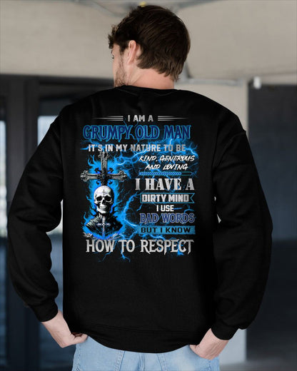 GRUMPY OLD MAN - BIRTHDAY T-SHIRT FOR MEN - NTTD00 (SKU26T-01229-00)