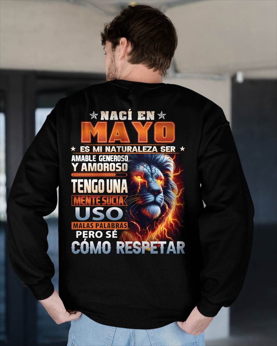 MAYO - MENTE SUCIA PERO SÉ RESPETAR - REGALO DE CUMPLEAÑOS PARA HOMBRES - NTTD05sp (SKU10-68-05)