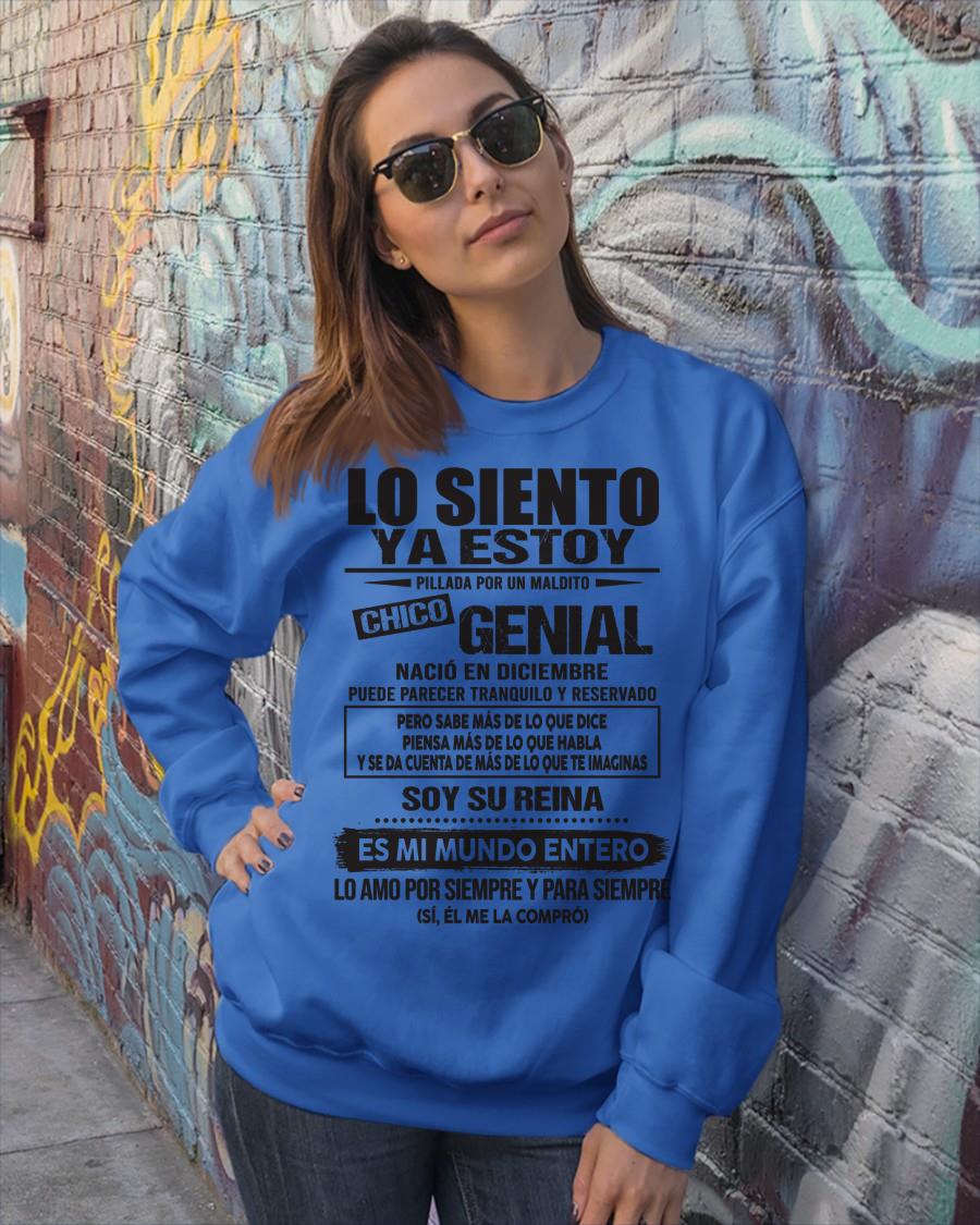 Diciembre - Chico genial Nació en diciembre - Regalo especial para novia - T12 (SKU04-18)