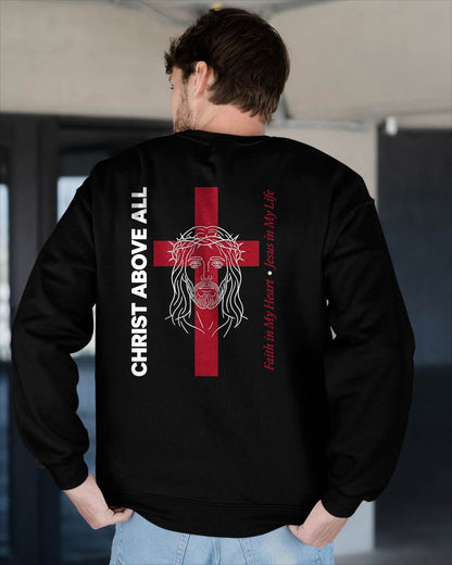 CHRIST ABOVE ALL - CHRISTIAN T-SHIRT - FOR MEN NTTD00 (SKU2608-129)