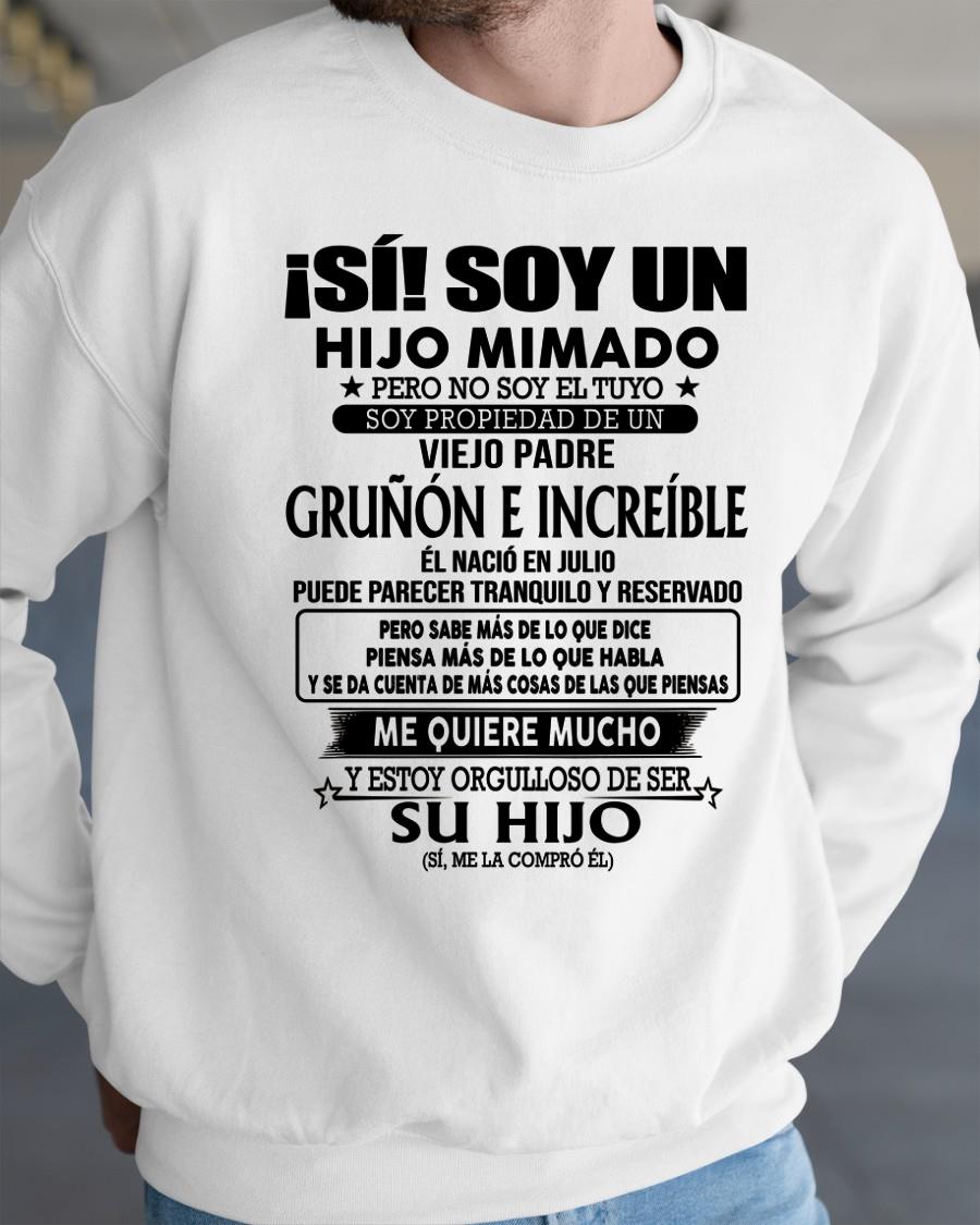 (Julio) Padre Increíble - Regalo especial para hijo - T07 (Sku.tbn07-07)