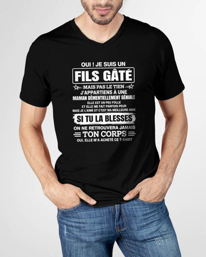OUI ! JE SUIS UN FILS GÂTÉ – CADEAU DE MAMAN - NTTD00 (SKU2610-84)