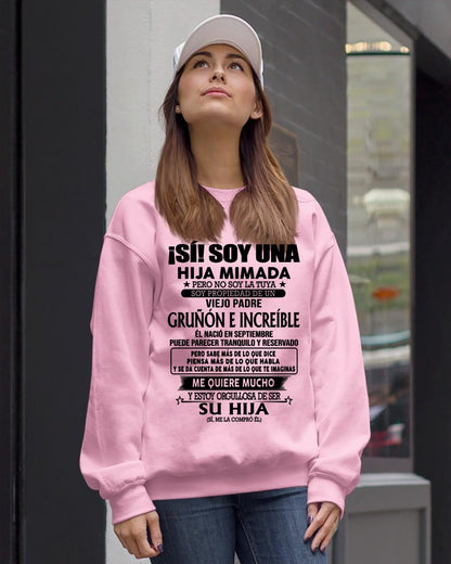 (Septiembre) Padre Increíble - Regalo especial para hija - T09 (Sku.TbnA16)