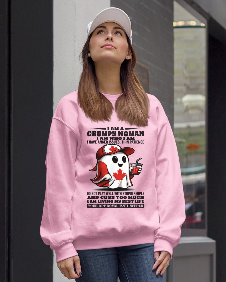GRUMPY WOMEN IN CANADA - BIRTHDAY GIFT FOR WOMEN - NTTD00 (SKU09-84)
