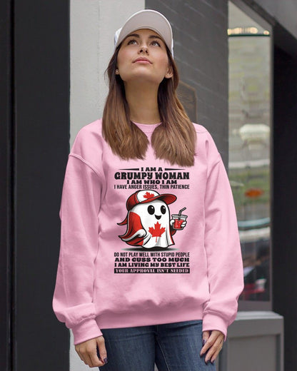 GRUMPY WOMEN IN CANADA - BIRTHDAY GIFT FOR WOMEN - NTTD00 (SKU09-84)