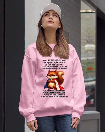 AOÛT - FEMME GRINCHEUSE - CADEAU D’ANNIVERSAIRE POUR FEMME - NTTD08fr (SKU09-87-08)