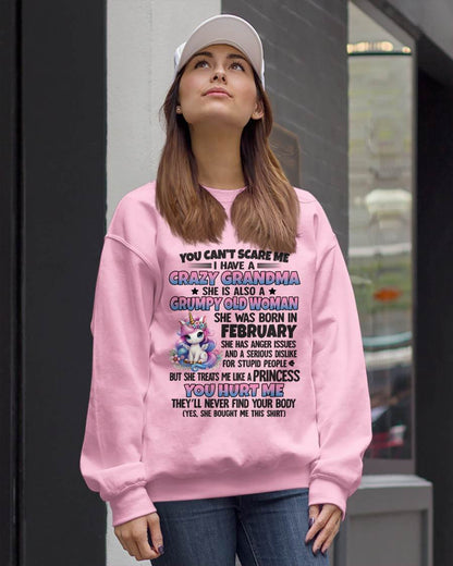 FEBRUARY - YOU CAN'T SCARE ME - GIFT FROM GRANDMA - NTTD02 (SKU09-106-02)