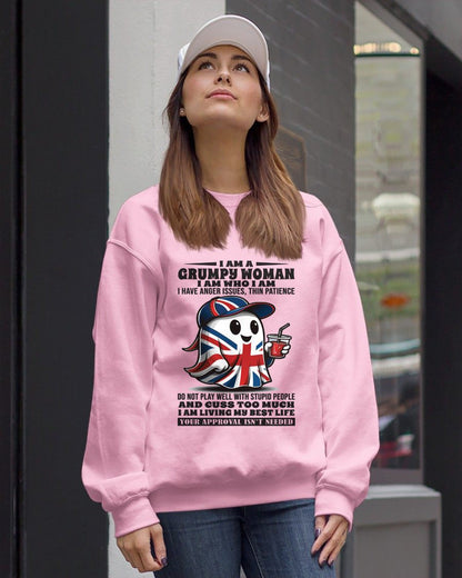 GRUMPY WOMEN IN UK - BIRTHDAY GIFT FOR WOMEN - NTTD00 (SKU09-82)