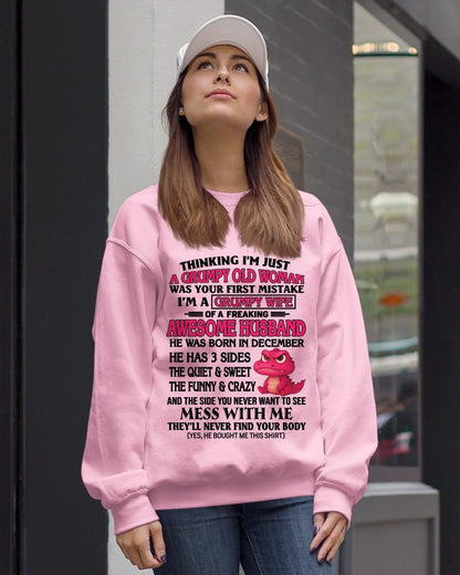 DECEMBER - GRUMPY WIFE - GIFT FROM HUSBAND - NTTD12 (SKU09-32-12)