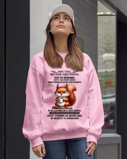 DICIEMBRE - MUJER GRUÑONA - REGALO DE CUMPLEAÑOS PARA MUJERES - NTTD12sp (SKU09-36-12)