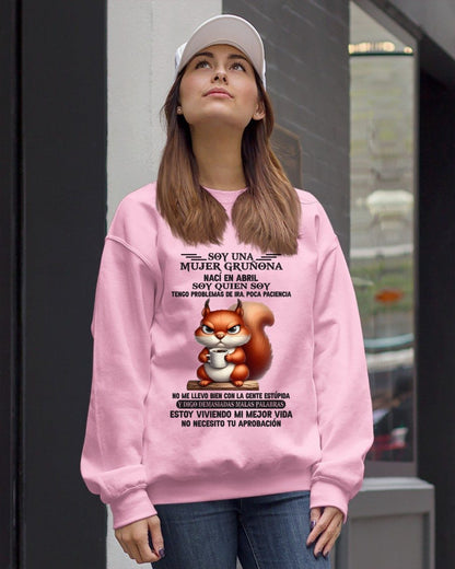 ABRIL - MUJER GRUÑONA - REGALO DE CUMPLEAÑOS PARA MUJERES - NTTD04sp (SKU09-36-04)