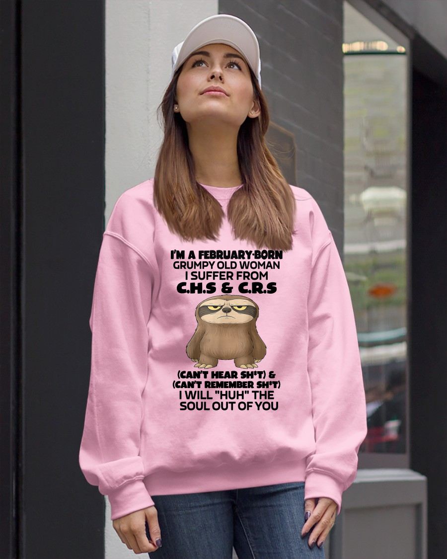 FEBRUARY - GRUMPY OLD WOMAN - BIRTHDAY GIFT FOR WOMEN - NTTD02 (SKU09-21-02)