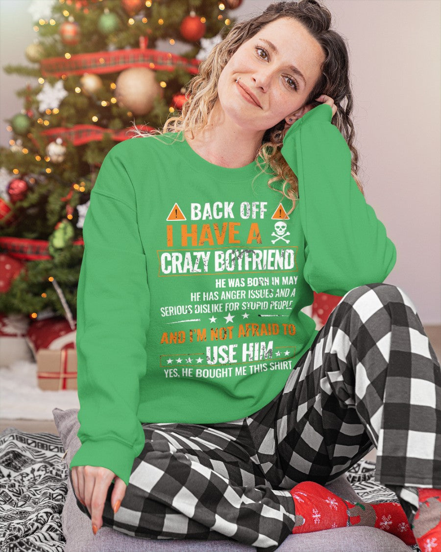 I Have a Crazy May Boyfriend – Gift for Girlfriend NTTD05 (SKU1-TGF-05)