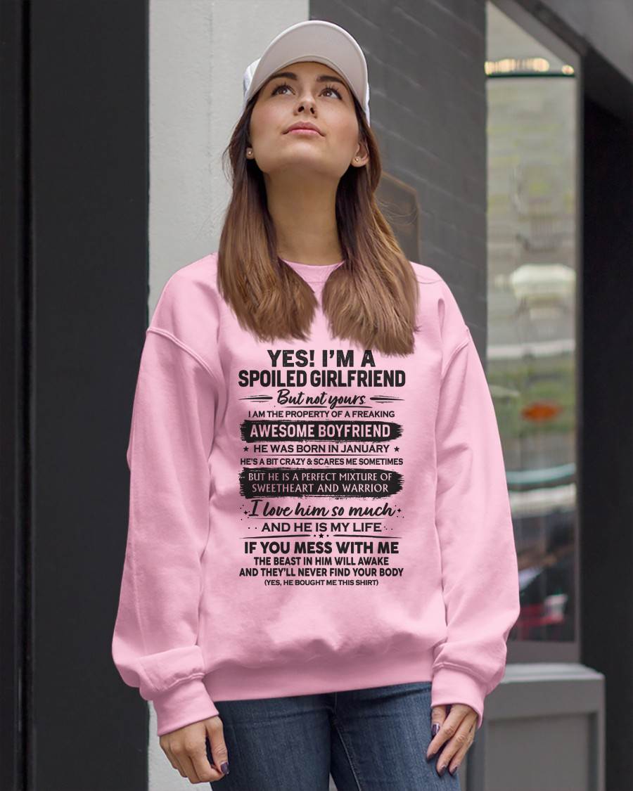 JANUARY - SPOILED GIRLFRIEND - GIFT FROM GIRLFRIEND/WIFE - NTTD01 (SKU26T-01284-01)